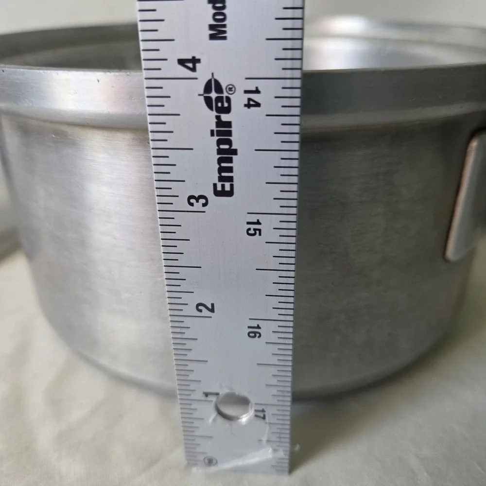 Kitchen Craft 2.5 QT Aluminum Saucepan with Lid No. 2272 1/2 Made in USA